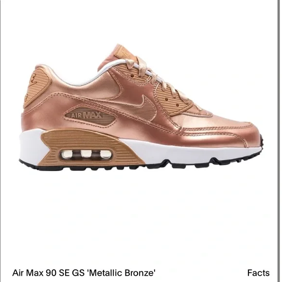 Nike Shoes Air Max Se Gs Metallic Bronze Poshmark